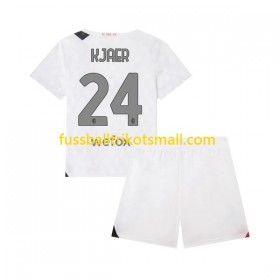 Fußballtrikots AC Mailand Simon Kjaer 24 Kinder 2023-2024 Kurzarm Auswärts-trikot kaufen